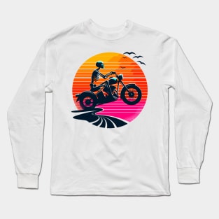 Skeleton Riding Long Sleeve T-Shirt